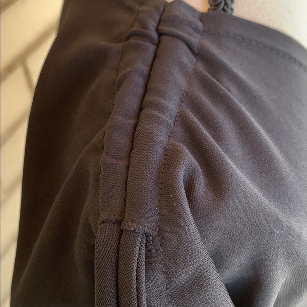 Motherhood Maternity Black V-neck Maxi Dress NWT - Picture 7 of 11